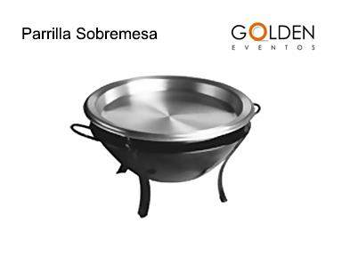 Arriendo de PARRILLA SOBREMESA - Golden Eventos, Concepción